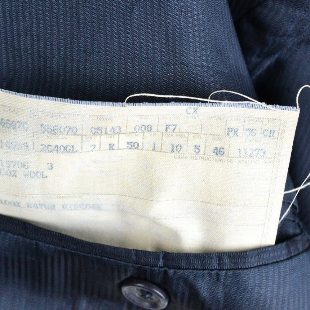 Ermenegildo Zegna Navy Blazer - Picture 8 of 8